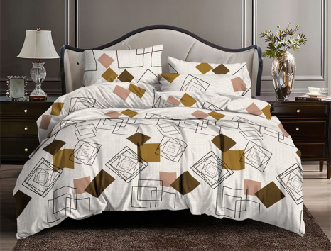 Ткань для постельного белья Бязь "Gold" Lux GL3535beige