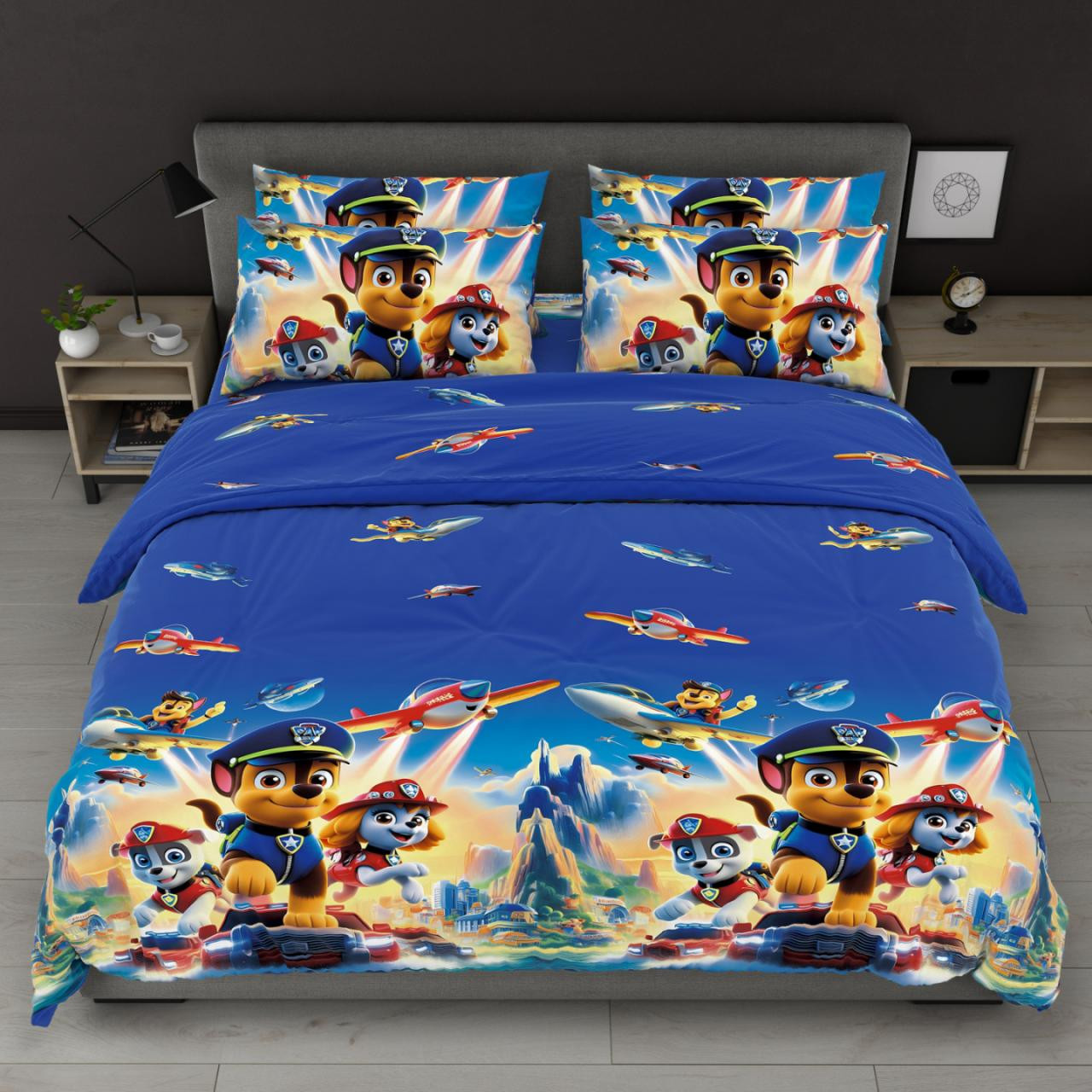 Ткань для постельного белья Бязь "Gold" Lux детская GLB8345