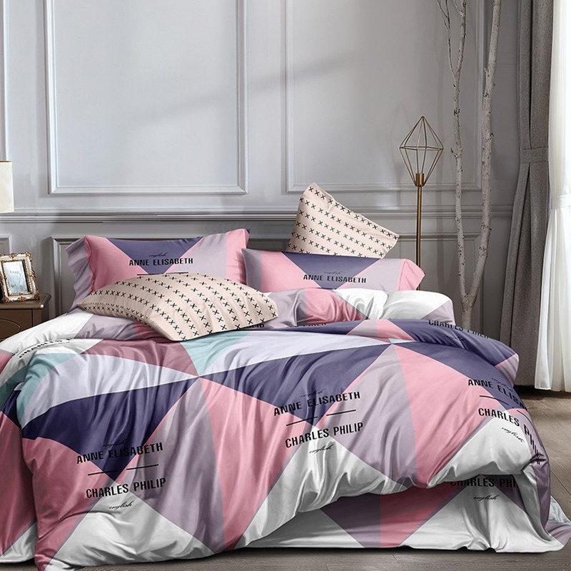 Двоспальний набір постільної білизни 180*220 із Ранфорсу №183310AB Черешенка™