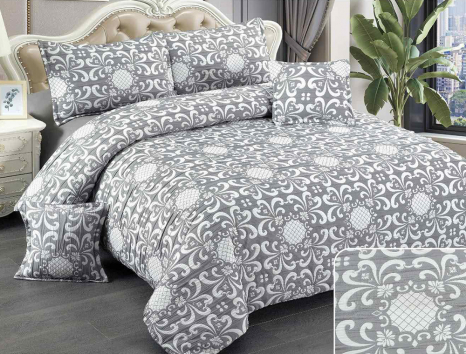 Евро макси набор постельного белья 200*230 из Муслина №600-08 Черешенка™