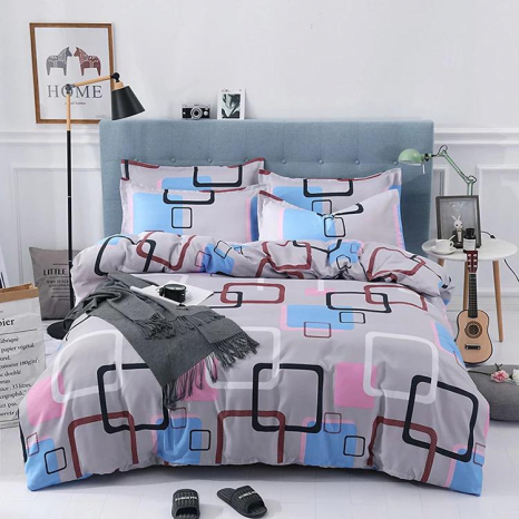 Двоспальний набір постільної білизни 180*220 із Бязі "Gold" №151093 Черешенка™