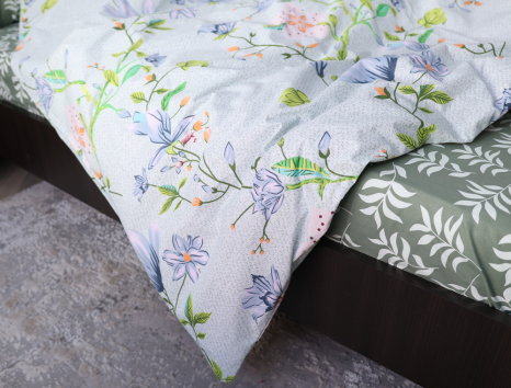 Полуторный набор постельного белья 150*220 из Бязи "Gold" №151905AB Черешенка™