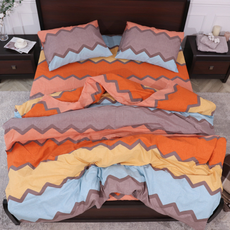 Євро-максі набір постільної білизни 200*220 із Бязі "Gold" №155023 Черешенка™