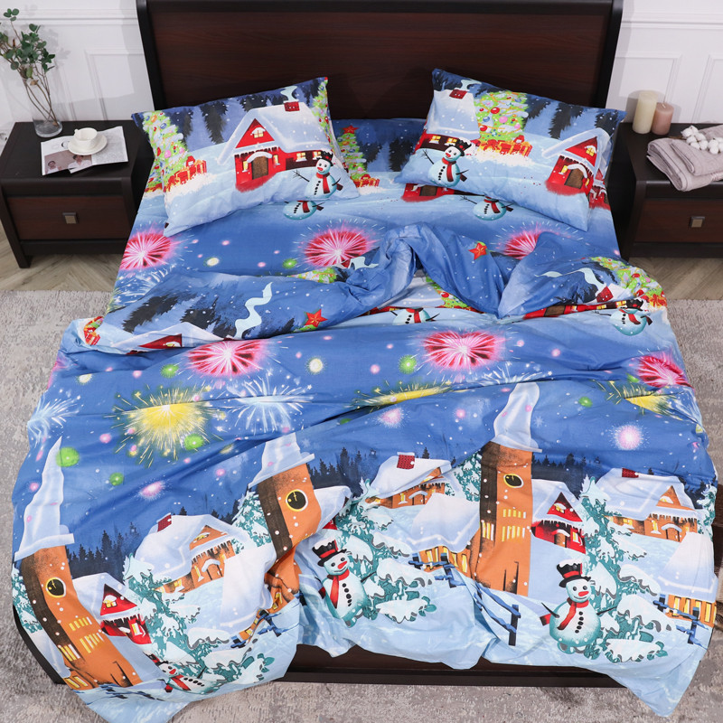 Семейный набор хлопкового постельного белья из Бязи "Gold" №157721 Черешенка™