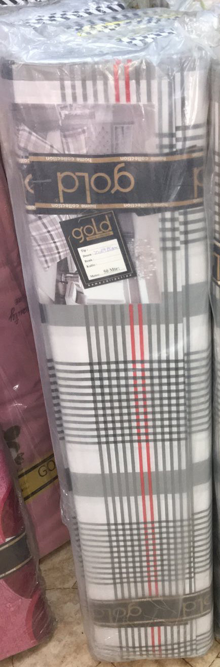 Тканина для постільної білизни Бязь "Gold" Lux "Плетіння (сірий)" GL3977