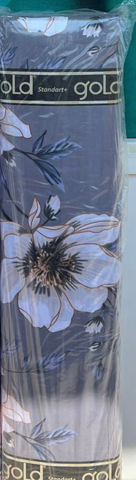 Тканина для постільної білизни Бязь "Gold" Lux GL1620grey