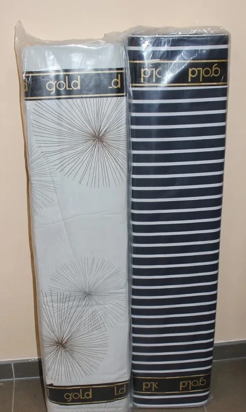 Ткань для постельного белья Бязь "Gold" Lux "Цветочный принт (Одуванчики)" GL1020 (A+B) - (50м+50м)