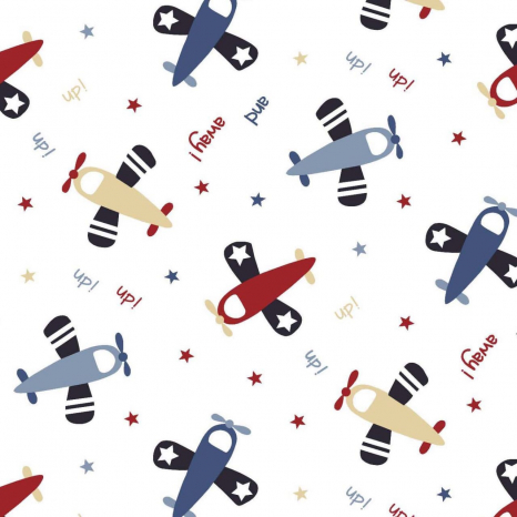 Ткань для постельного белья Фланель (байка) детcкая FLB1016