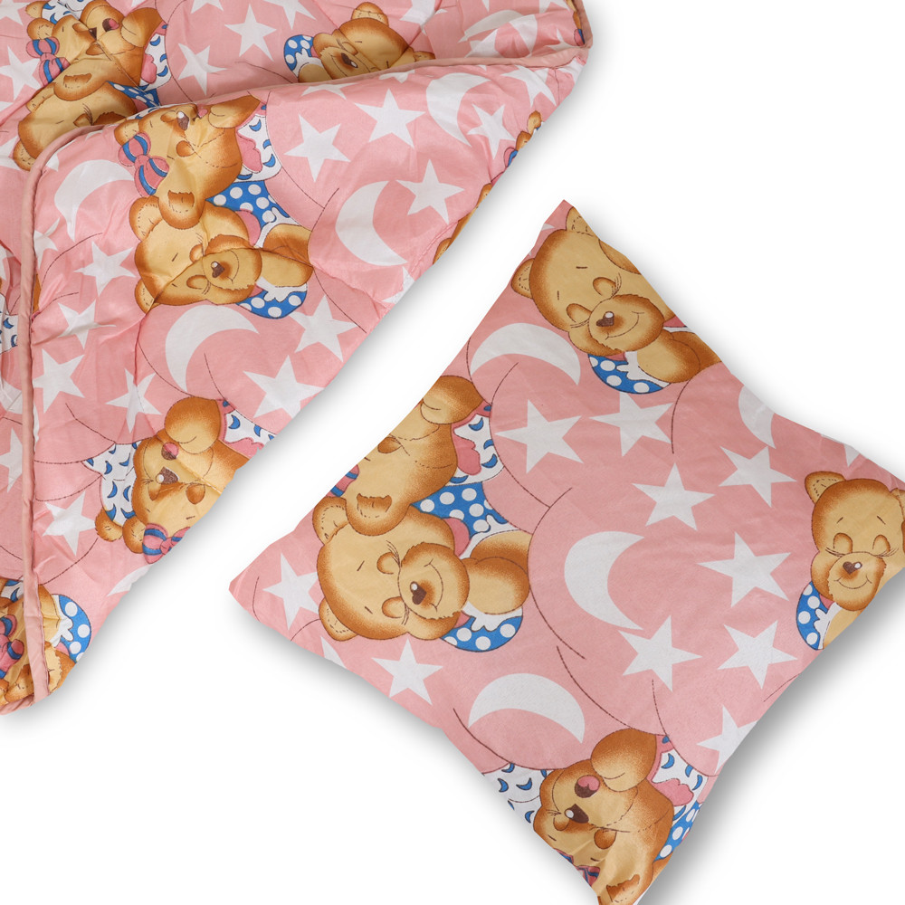 Комплект дитяча ковдра 105x135 + подушка 50x50 №2120