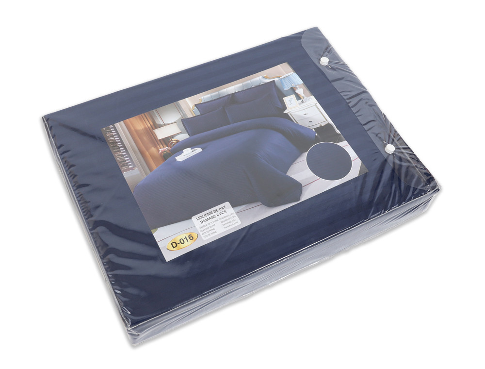 Евро макси набор постельного белья 200*230 из Страйп Сатина D-016