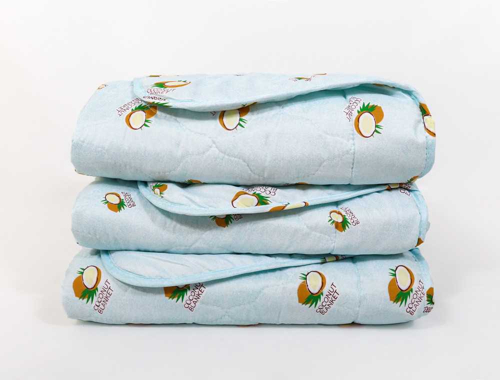 Евро летнее одеяло микрофибра/кокосовая койра №41019