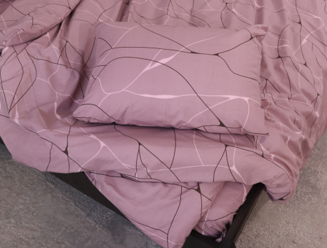 Двуспальный набор постельного белья 180*220 из Бязи "Gold" №151552 Черешенка™