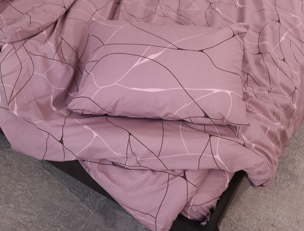 Двуспальный набор постельного белья 180*220 из Бязи "Gold" №151552 Черешенка™