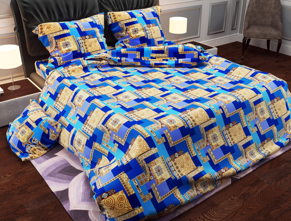 Тканина для постільної білизни Бязь "Gold" Lux GL7851