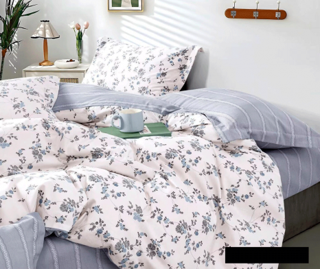 Ткань для постельного белья Сатин S-375 (A+B) - (60м+60м)