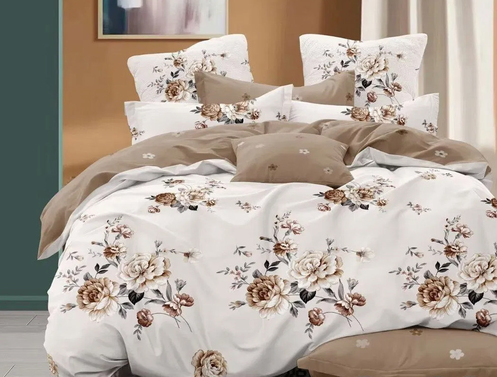 Ткань для постельного белья Бязь "Gold" Lux GL5021 (A+B) - (50м+50м)