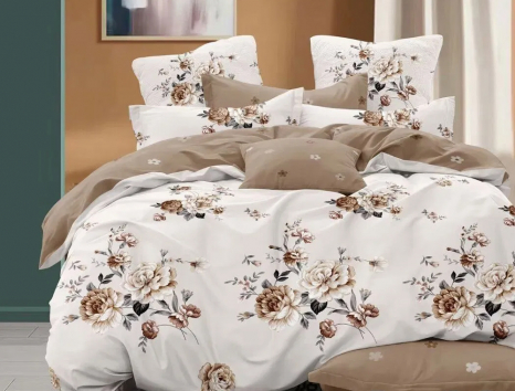 Ткань для постельного белья Бязь "Gold" Lux GL5021 (A+B) - (50м+50м)