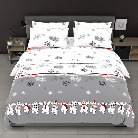 Полуторный набор постельного белья 150*220 из Бязи "Gold" №157968 Черешенка™