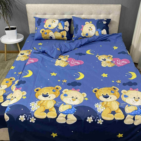 Тканина для постільної білизни Бязь "Gold" Lux дитяча GLB50694