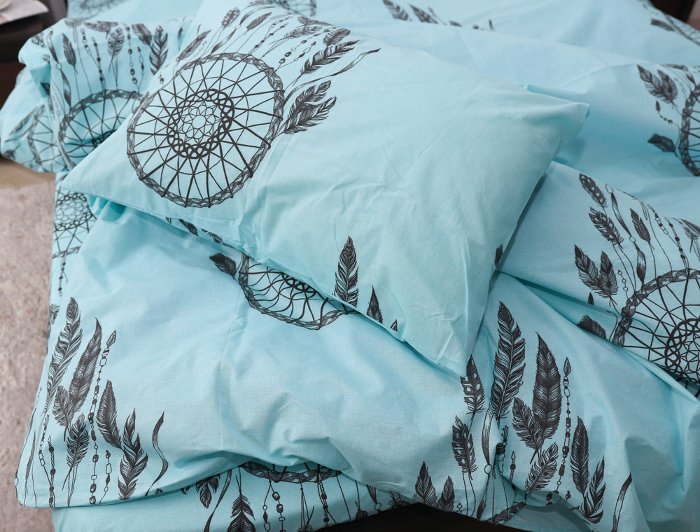 Двоспальний набір постільної білизни 180*220 із Бязі "Gold" №153930 Черешенка™