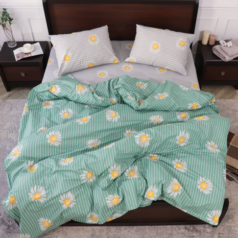 Ткань для постельного белья Бязь "Gold" Lux GL3553grey