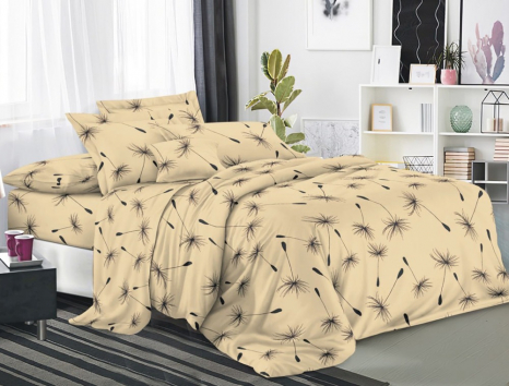 Полуторний набір постільної білизни 150*220 із полікотону №207303 Черешенька™