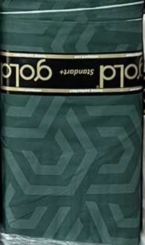 Ткань для постельного белья Бязь "Gold" Lux GL7865green