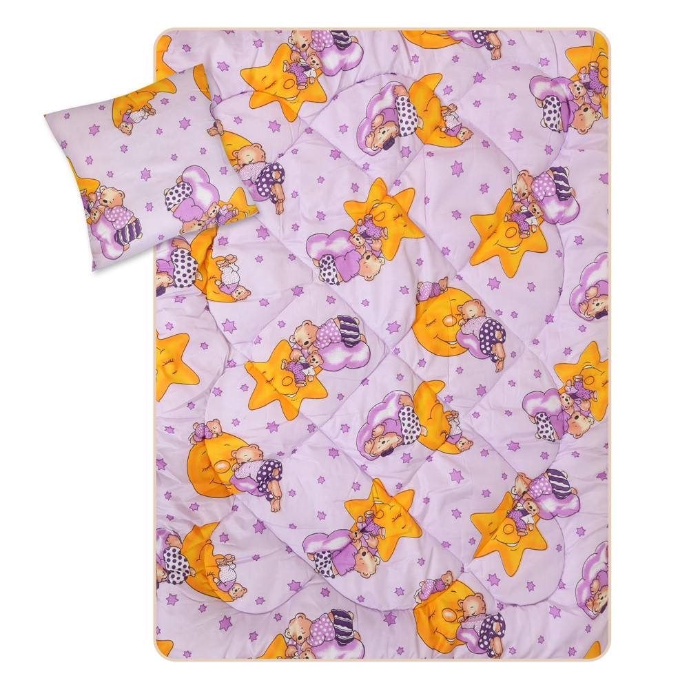 Комплект дитяча ковдра 105x135 + подушка 50x50 №2119