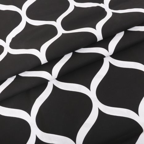 Тканина для постільної білизни Бязь "Gold" Lux "Тканинна сітка" GL1682 (A+B) - (50м+50м)