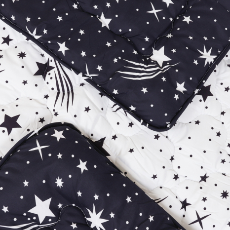 Полуторна ковдра мікрофібра/холофайбер двостороння №40138