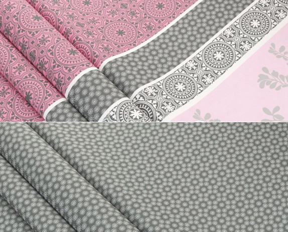 Тканина для постільної білизни Ранфорс E-30 (A+B) - (50м+50м)