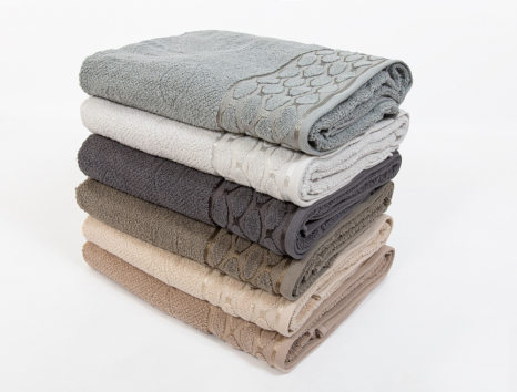 Комплект махрових банних рушників CESTEPE OYKU (150*90)