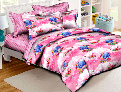 Тканина для постільної білизни Ранфорс R526 (60м)