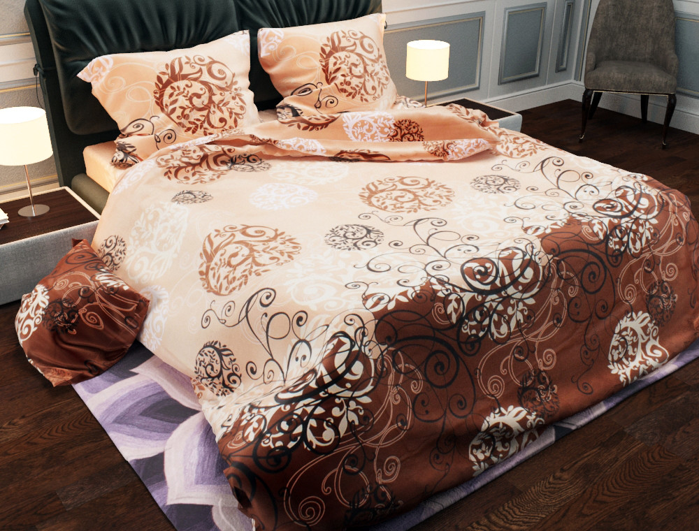 Ткань для постельного белья Бязь "Gold" Lux GL098