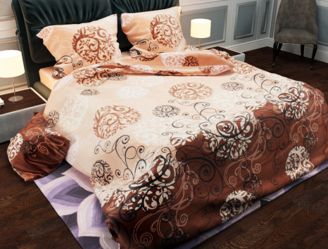 Ткань для постельного белья Бязь "Gold" Lux GL098