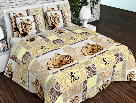 Тканина для постільної білизни Бязь "Gold" Lux GL011R