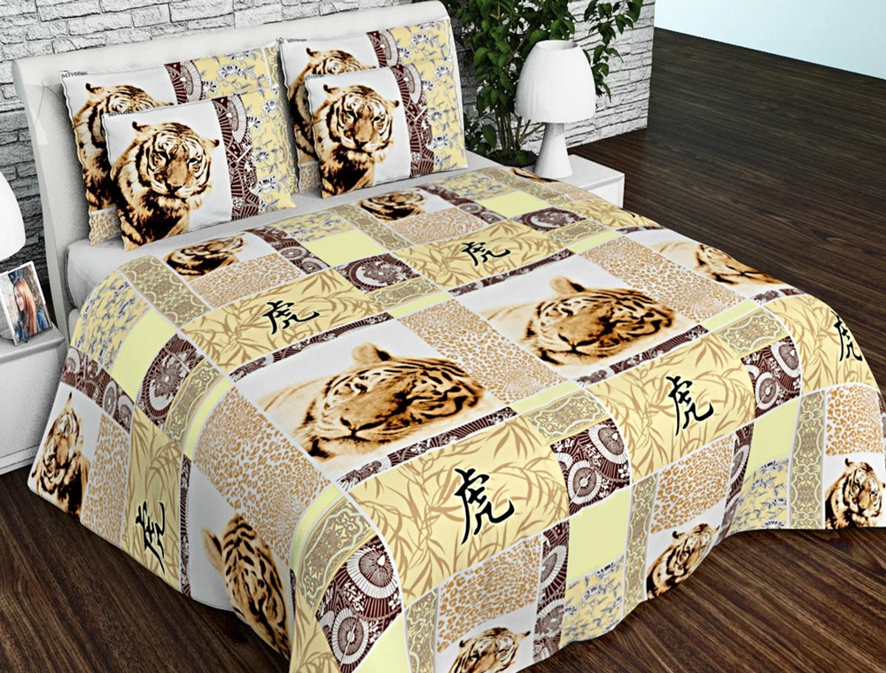 Тканина для постільної білизни Бязь "Gold" Lux GL011R