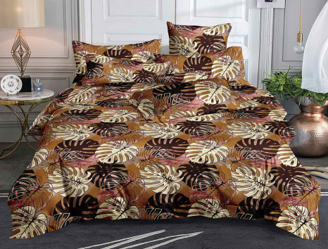 Сімейний набір постільної білизни 240*220 із полікотону №208291 Черешенька™