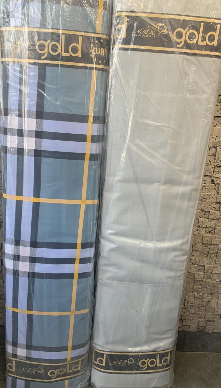 Ткань для постельного белья Бязь "Gold" Lux GL1936 (A+B) - (50м+50м)