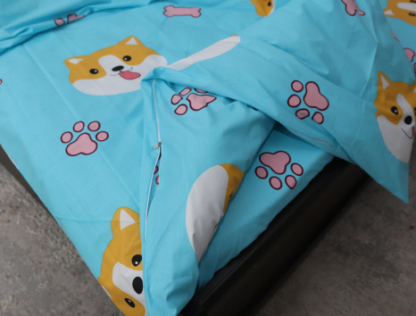 Полуторный набор постельного белья 150*220 из Бязи "Gold" №614964 Черешенка™