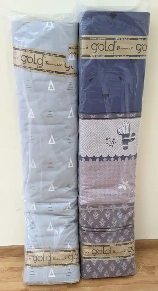 Ткань для постельного белья Бязь "Gold" Lux GL3822R (A+B) - (50м+50м)