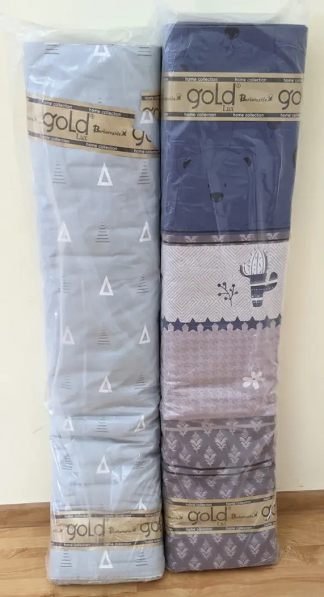 Ткань для постельного белья Бязь "Gold" Lux GL3822R (A+B) - (50м+50м)