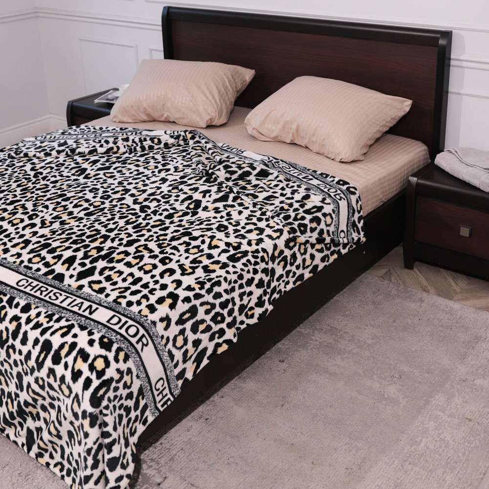 Полуторний флісовий плед №33007