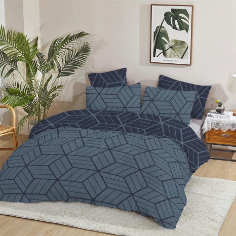 Тканина для постільної білизни Бязь "Gold" Lux GL5343 (A+B) - (50м+50м)