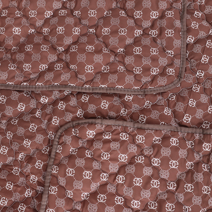 Двоспальна літня ковдра мікрофібра/холофайбер №41141