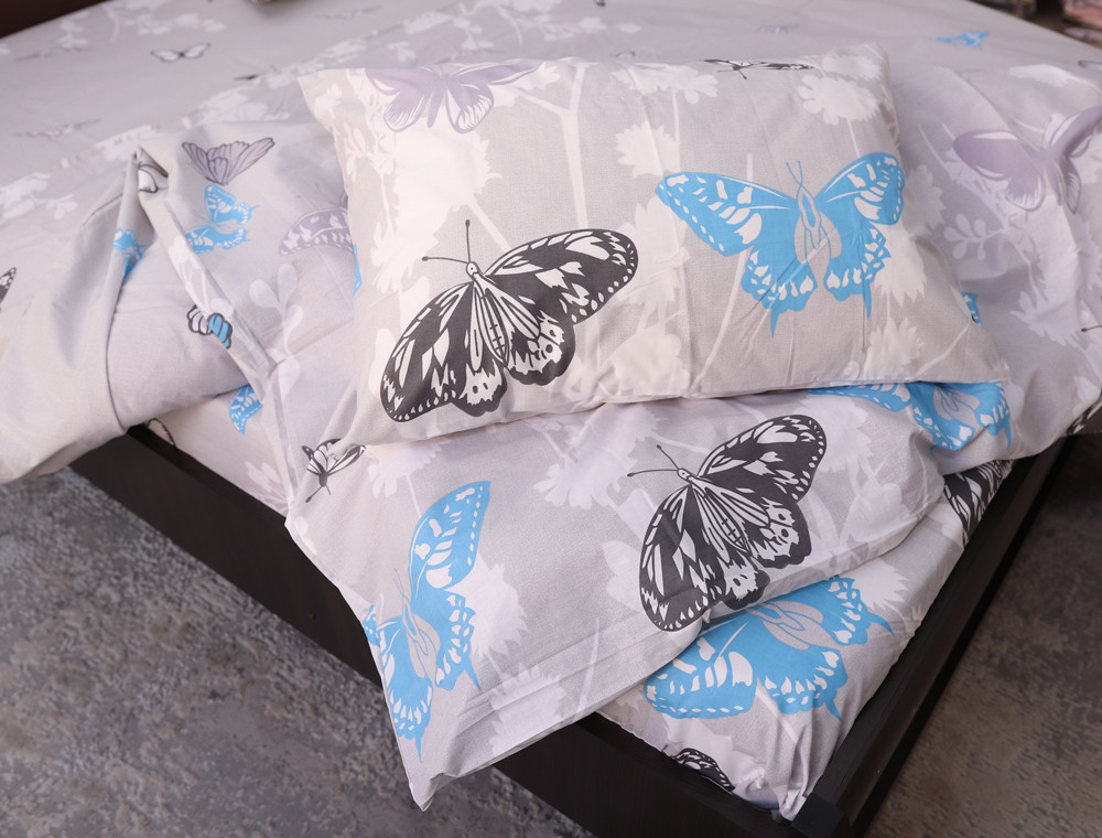 Двоспальний набір постільної білизни 180*220 із Бязі "Gold" №153588 Черешенка™