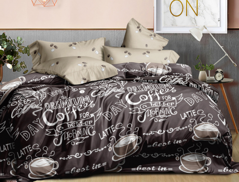 Сімейний набір постільної білизни із Ранфорсу №183287AB Черешенка™