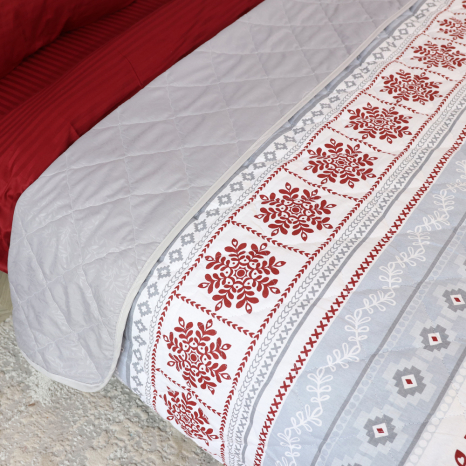 Євро стьобане покривало байка/мікрофібра №55107R