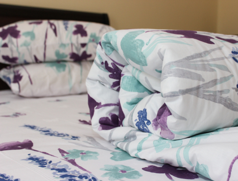 Семейный набор хлопкового постельного белья из Бязи "Gold" №153023 Черешенка™