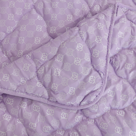 Евро летнее одеяло микрофибра/холлофайбер №41127